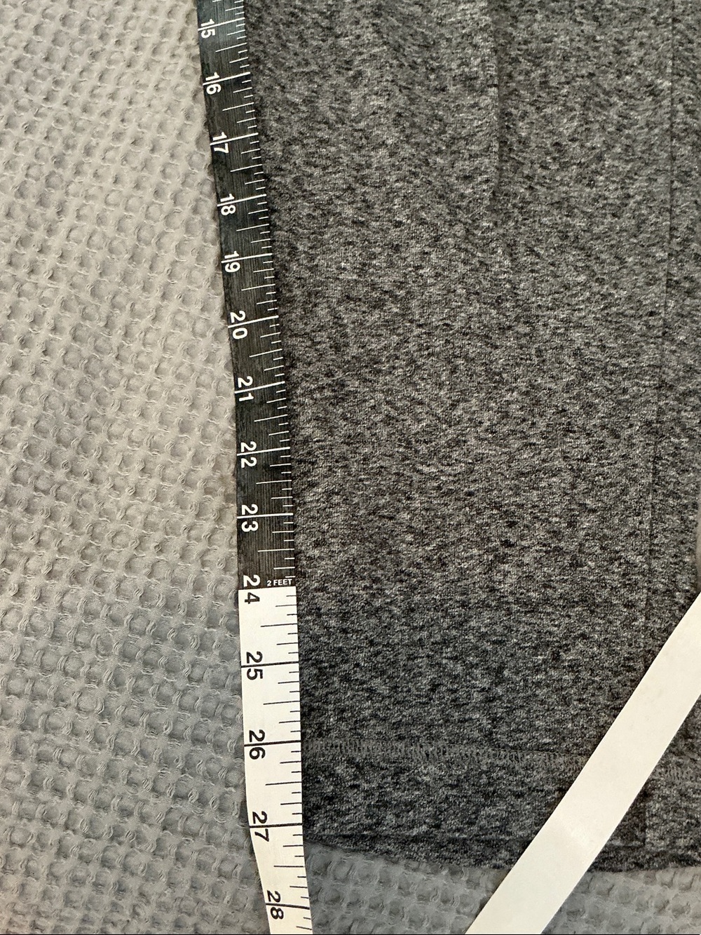 T by Talbots Gray Heather Knit Joggers with Drawstring size Medium - Picture 7 of 10